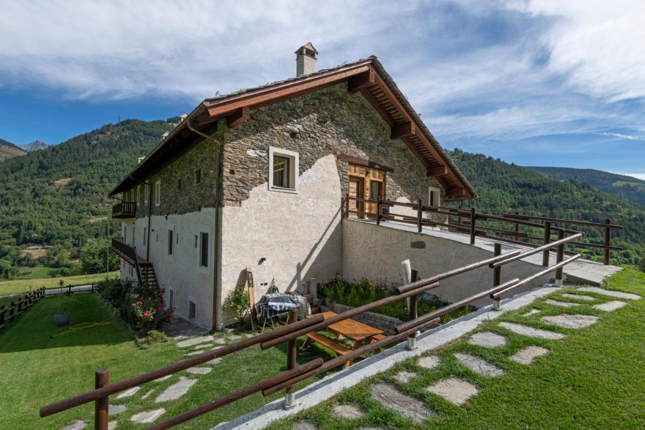Maison Marcoz - Appartamenti Vacanze Etroubles Ngoại thất bức ảnh